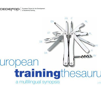 خرید و دانلود نسخه کامل کتاب European a multilingual synopsis training thesaurus
