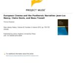 خرید و دانلود نسخه کامل کتاب European Cinema and the Postheroic Narrative: Jean-Luc Nancy, Claire Denis, and Beau Travail