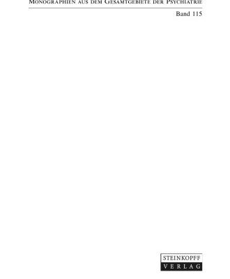 خرید و دانلود نسخه کامل کتاب Evaluation allgemeinpsychiatrisch-tagesklinischer Behandlung unter besonderer Berücksichtigung des Behandlungsendes – Monographien aus dem Gesamtgebiete der Psychiatrie Band 115
