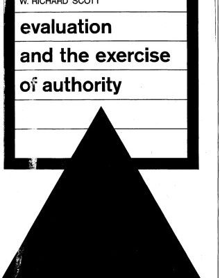خرید و دانلود نسخه کامل کتاب Evaluation and the Exercise of Authority. A Theory of Control Applied to Diverse Organizations