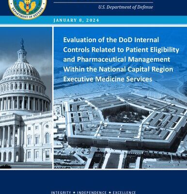 خرید و دانلود نسخه کامل کتاب Evaluation of the DoD Internal Controls Related to Patient Eligibility and Pharmaceutical Management Within the National Capital Region Executive Medicine Services