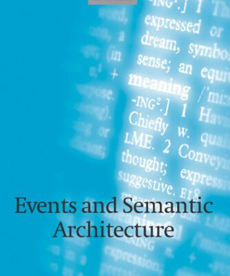 خرید و دانلود نسخه کامل کتاب Events and Semantic Architecture