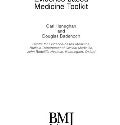 خرید و دانلود نسخه کامل کتاب Evidence Based Medicine Toolkit