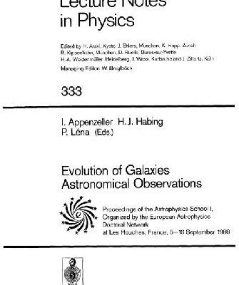خرید و دانلود نسخه کامل کتاب Evolution of Galaxies Astronomical Observations