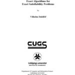 خرید و دانلود نسخه کامل کتاب Exact algorithms for exact satisfiability problems