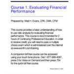 خرید و دانلود نسخه کامل کتاب Excellence in Financial Management – Evaluating Financial Performance