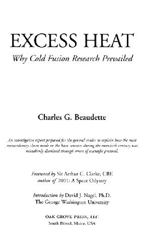 خرید و دانلود نسخه کامل کتاب Excess Heat: Why Cold Fusion Research Prevailed_68be487f4f170.jpeg خرید و دانلود نسخه کامل کتاب Excess Heat: Why Cold Fusion Research Prevailed