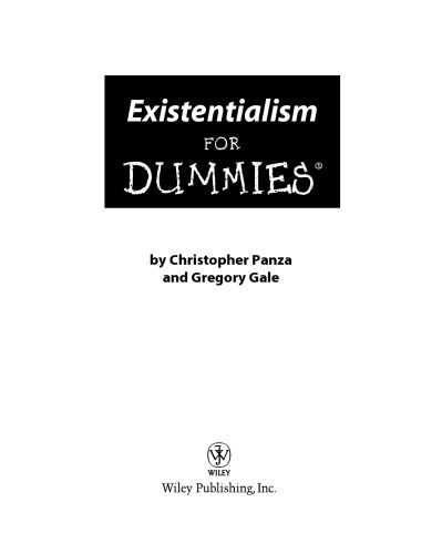 خرید و دانلود نسخه کامل کتاب Existentialism for dummies_68ce58cd9169a.jpeg خرید و دانلود نسخه کامل کتاب Existentialism for dummies