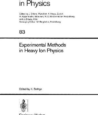 خرید و دانلود نسخه کامل کتاب Experimental Methods in Heavy Ion Physics