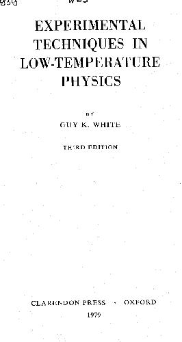 خرید و دانلود نسخه کامل کتاب Experimental Techniques in Low-Temperature Physics_68bcba4a7fea6.jpeg خرید و دانلود نسخه کامل کتاب Experimental Techniques in Low-Temperature Physics