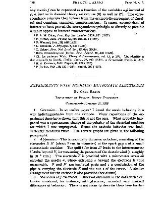 خرید و دانلود نسخه کامل کتاب Experiments with Modified Mucronate Electrodes