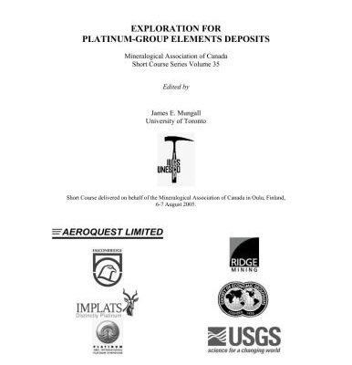خرید و دانلود نسخه کامل کتاب Exploration for platinum-group elements deposits