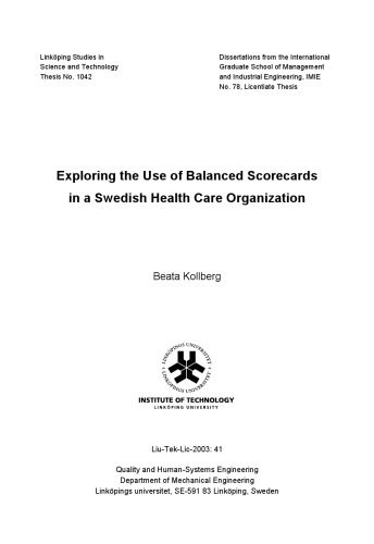 خرید و دانلود نسخه کامل کتاب Exploring the use of balanced scorecards in a Swedish health care organization_68bb49553fe27.jpeg خرید و دانلود نسخه کامل کتاب Exploring the use of balanced scorecards in a Swedish health care organization