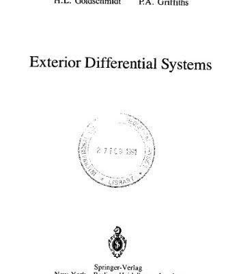 خرید و دانلود نسخه کامل کتاب Exterior Differential Systems
