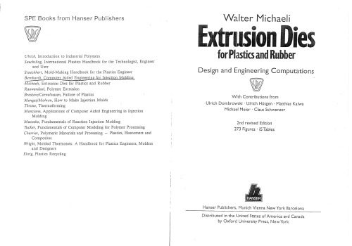 خرید و دانلود نسخه کامل کتاب Extrusion Dies for Plastics and Rubber: Design and Engineering Computations_68d4e7eff1421.jpeg خرید و دانلود نسخه کامل کتاب Extrusion Dies for Plastics and Rubber: Design and Engineering Computations