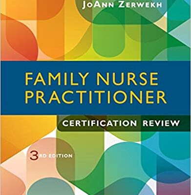 خرید و دانلود نسخه کامل کتاب Family Nurse Practitioner Certification Review (3rd Edition) –  +  Pdf