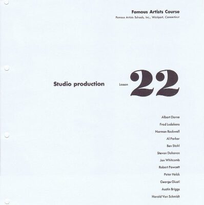 خرید و دانلود نسخه کامل کتاب Famous Artists Course Lessons