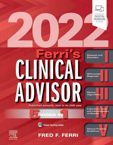 خرید و دانلود نسخه کامل کتاب Ferri’s Clinical Advisor 2022_68b9e655c09f3.jpeg خرید و دانلود نسخه کامل کتاب Ferri’s Clinical Advisor 2022