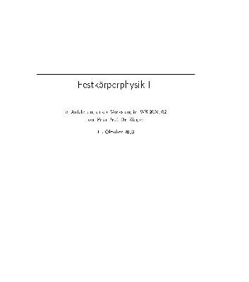 خرید و دانلود نسخه کامل کتاب Festkoerperphysik 001