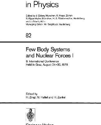 خرید و دانلود نسخه کامل کتاب Few Body Systems and Nuclear Forces I