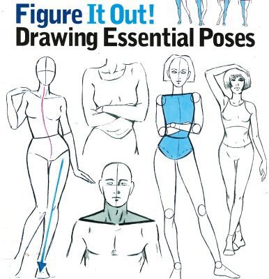 خرید و دانلود نسخه کامل کتاب Figure It Out! Drawing Essential Poses: The Beginner’s Guide to the Natural-Looking Figure