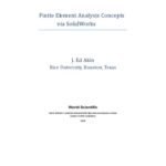 خرید و دانلود نسخه کامل کتاب Finite Element Analysis Concepts: Via SolidWorks Simulation