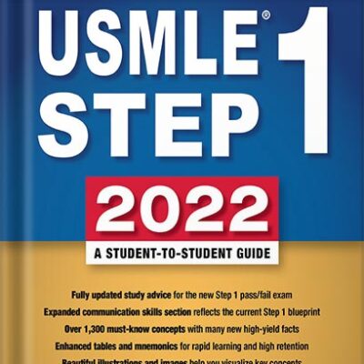 خرید و دانلود نسخه کامل کتاب First Aid for the USMLE Step 1 2022, Thirty Second Edition 32nd Edition by Tao Le
