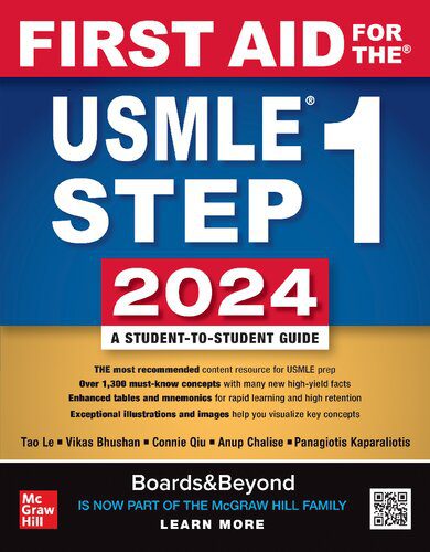 خرید و دانلود نسخه کامل کتاب First Aid for the® USMLE Step 1 2024: A Student-to-Student Guide_68b5b3e221c67.jpeg خرید و دانلود نسخه کامل کتاب First Aid for the® USMLE Step 1 2024: A Student-to-Student Guide