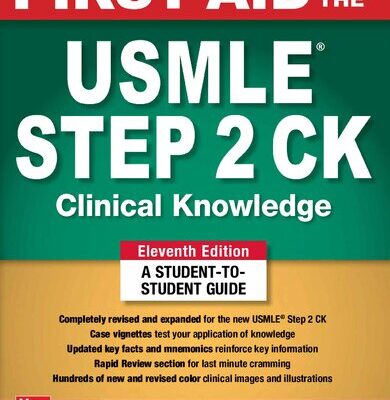 خرید و دانلود نسخه کامل کتاب First Aid for the USMLE Step 2 CK, Eleventh Edition