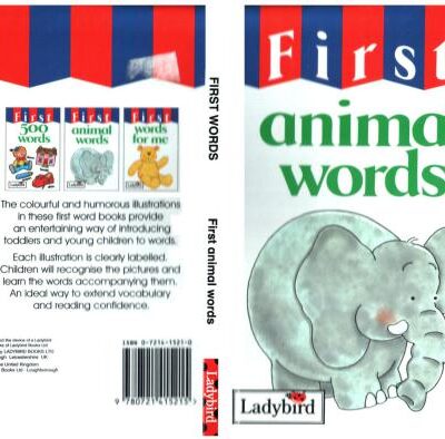 خرید و دانلود نسخه کامل کتاب First Animal Words