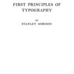 خرید و دانلود نسخه کامل کتاب First Principles of Typography