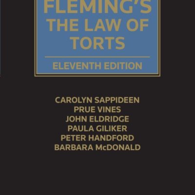 خرید و دانلود نسخه کامل کتاب Fleming’s Law of Torts (11th Edition) – Orginal Pdf