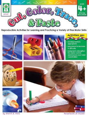 خرید و دانلود نسخه کامل کتاب Flora. Cut, Color, Trace, & Paste. Reproducible Activities for Learning and Practicing a Variety of Fine Motor Skills
