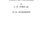 خرید و دانلود نسخه کامل کتاب Flows in Networks (Rand Corporation Research Studies Series)