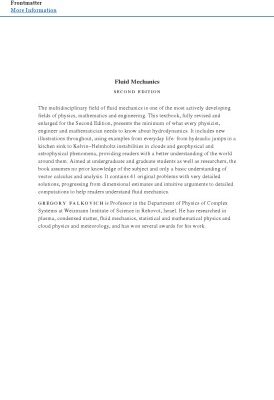 خرید و دانلود نسخه کامل کتاب Fluid Mechanics