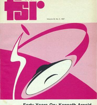 خرید و دانلود نسخه کامل کتاب Flying Saucer Review. Volume 32, No. 5 1987