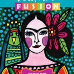 خرید و دانلود نسخه کامل کتاب Folk Art Fusion: Learn to Paint Colorful Contemporary Folk Art in Acrylic