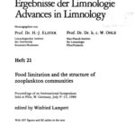 خرید و دانلود نسخه کامل کتاب Food Limitation and the Structure of Zooplankton Communities: Proceedings of an International Symposium, West Germany, 1984 (Advances in Limnology S)