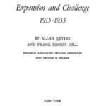 خرید و دانلود نسخه کامل کتاب Ford: Expansion and Challenge: 1915-1933