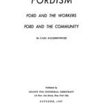 خرید و دانلود نسخه کامل کتاب Fordism: Ford and the workers, Ford and the community