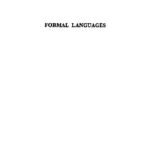 خرید و دانلود نسخه کامل کتاب Formal languages