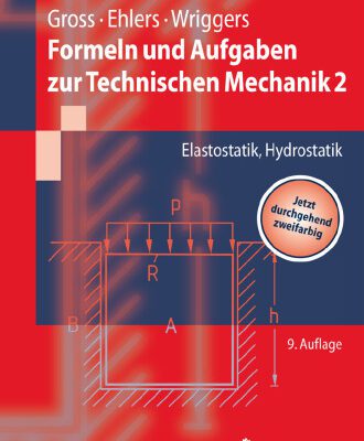 خرید و دانلود نسخه کامل کتاب Formeln und Aufgaben zur Technischen Mechanik 2: Elastostatik, Hydrostatik