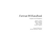 خرید و دانلود نسخه کامل کتاب Fortran 90 Handbook: Complete Ansi Iso Reference (Computing That Works)