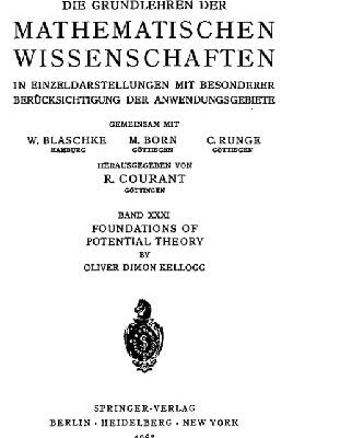 خرید و دانلود نسخه کامل کتاب Foundations of Potential Theory (GMW 31, 1967)