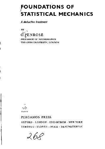 خرید و دانلود نسخه کامل کتاب Foundations of statistical mechanics A deductive treatment_68bc990f162ba.jpeg خرید و دانلود نسخه کامل کتاب Foundations of statistical mechanics A deductive treatment