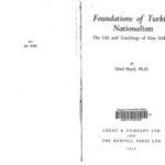 خرید و دانلود نسخه کامل کتاب Foundations of Turkish Nationalism: The Life and Teachings of Ziya Gokalp