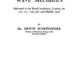 خرید و دانلود نسخه کامل کتاب Four Lectures on Wave Mechanics