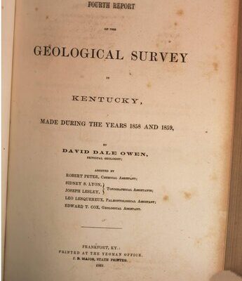 خرید و دانلود نسخه کامل کتاب Fourth Report of the Geological Survey in Kentucky made during the years 1859 and 1859