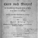 خرید و دانلود نسخه کامل کتاب Fr. Hornemanns Tagebuch seiner Reise von Cairo nach Murzuck, der Hauptstadt des Königreiches Fessan in Afrika, in den Jahren 1797 und 1798