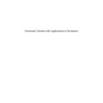 خرید و دانلود نسخه کامل کتاب Fractional Calculus with Applications in Mechanics: Vibrations and Diffusion Processes